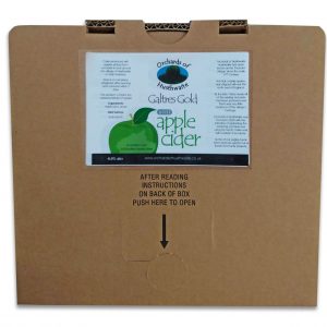 gold cider box